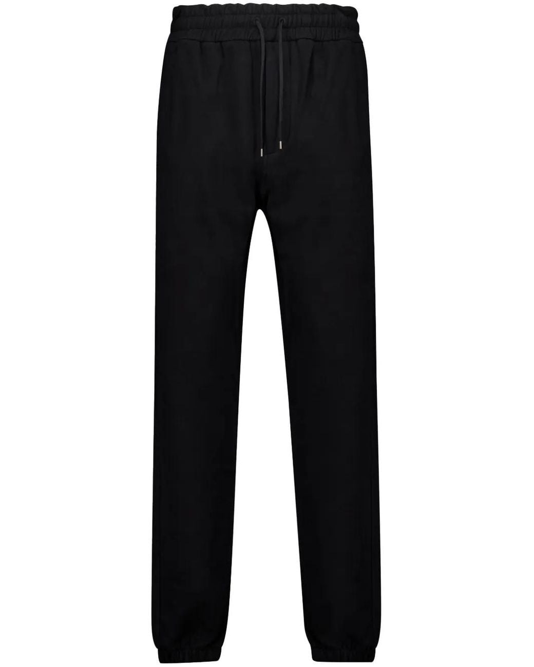 Saint Laurent Black Slim-Fit Cotton Jersey Sweatpants for men
