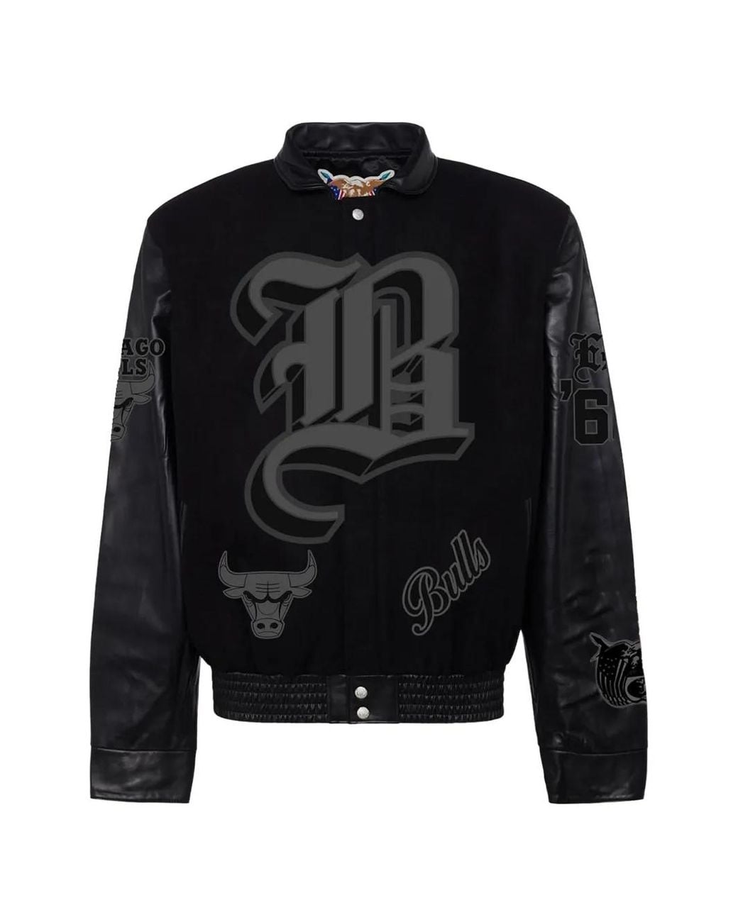 Chaqueta Con Cierre De Botón De X Nba Jeff Hamilton de hombre de color Black