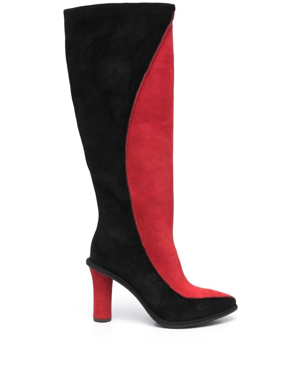 Ugg Red X Tschabalala Fatale Two-Tone Boots