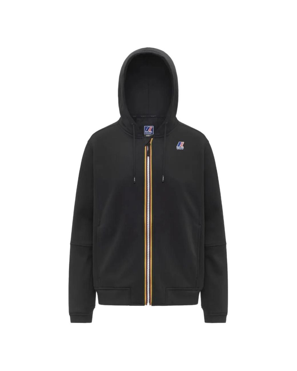 K-Way Black Prosper Zip-Up Hoodie