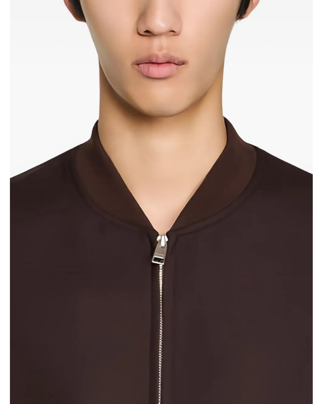 Sandro Black Zip-Up Jacket for men