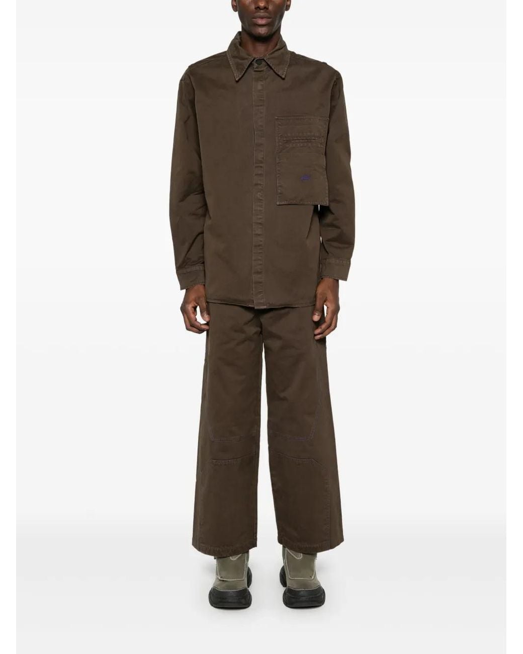 A_COLD_WALL* Brown Format Wide-Leg Trousers for men