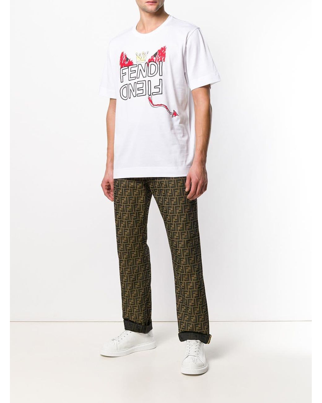 Fendi fiend 2025 t shirt