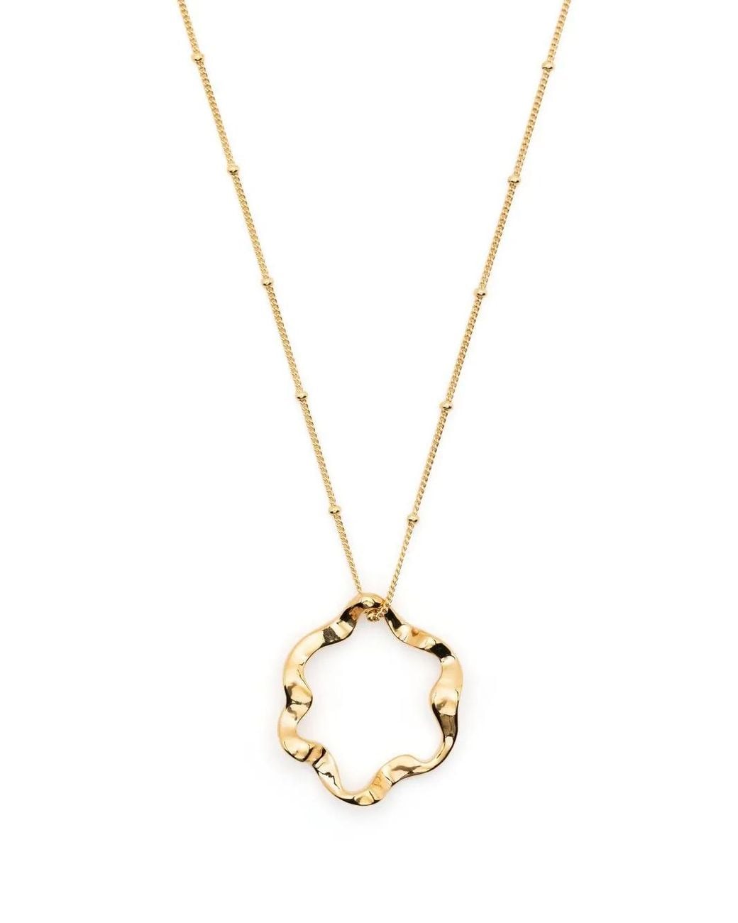 Missoma Metallic Abstract-Pendant Necklace