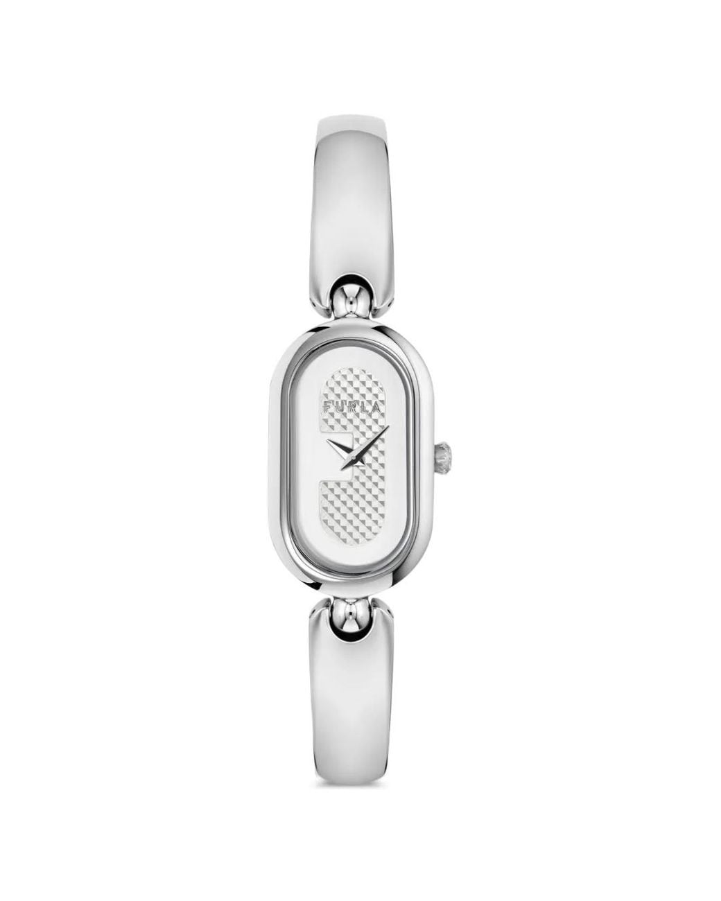 Furla White Ooh 32Mm Watch