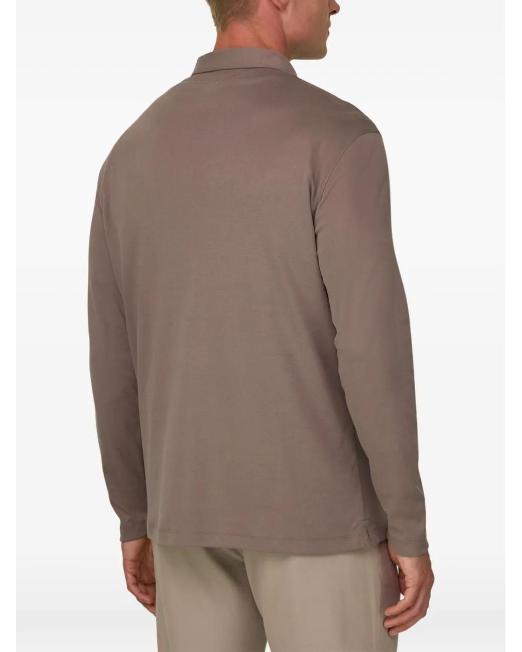 Boggi Brown Polo for men