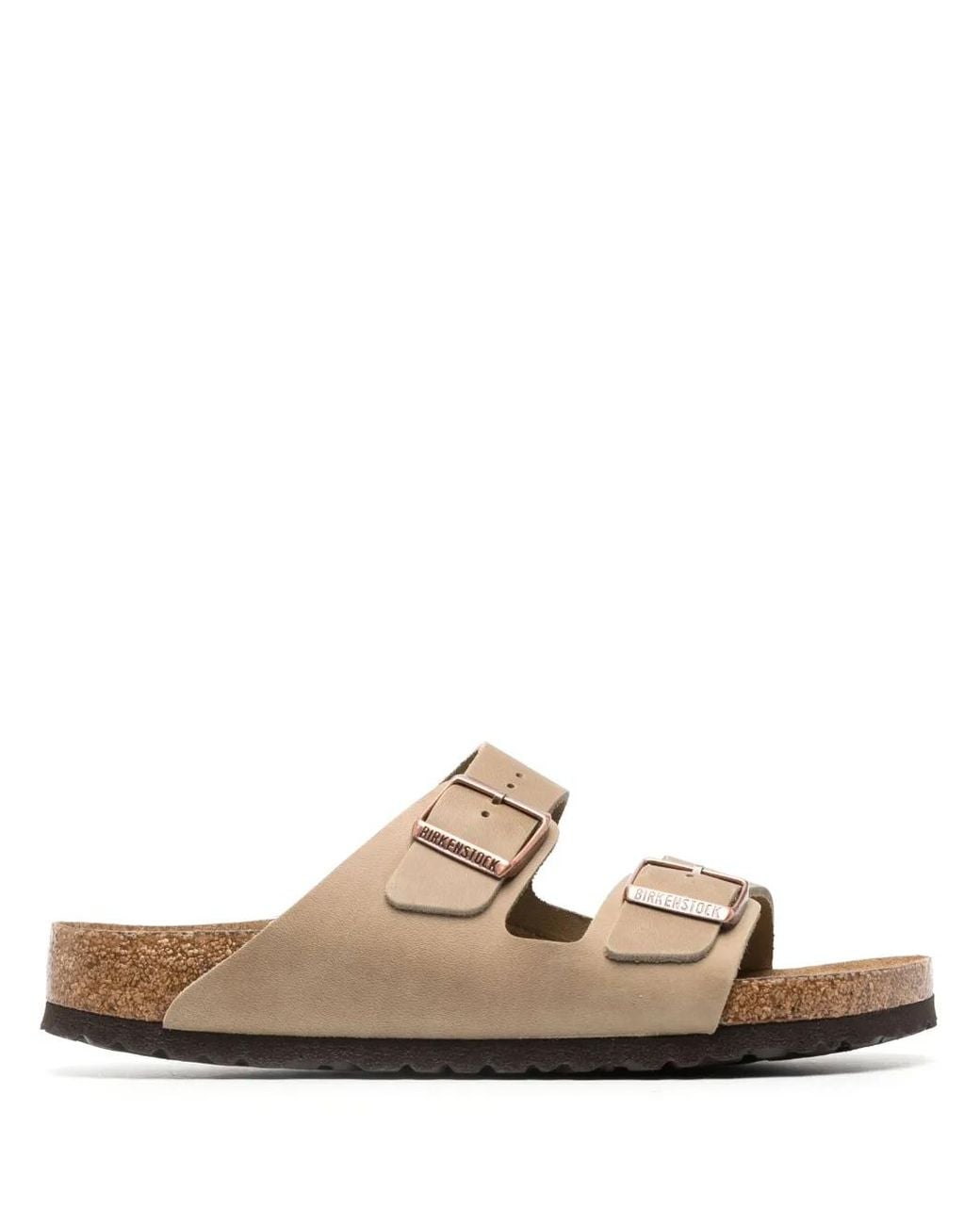 Birkenstock White Arizona Sfb Tabacco, Oiled Leather