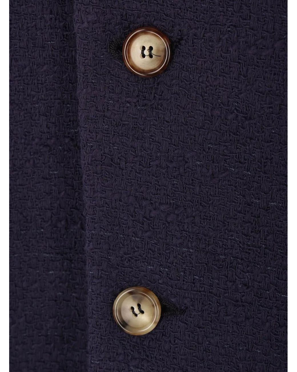Magliano Blue Acid Single-Breasted Jacket for men