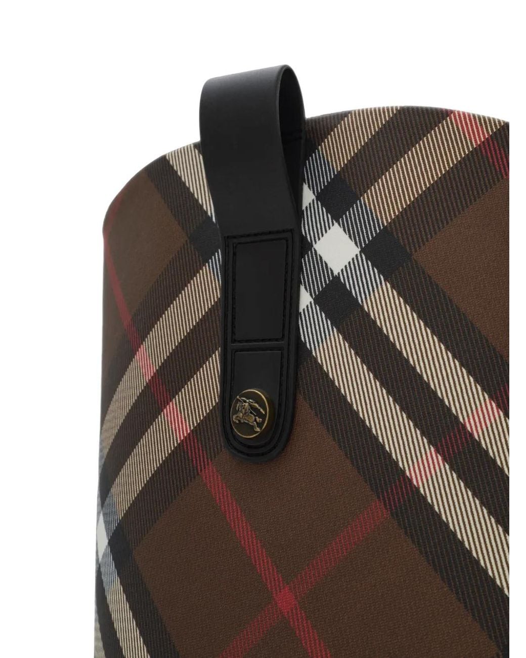 Burberry Black Check Cavalier Boots