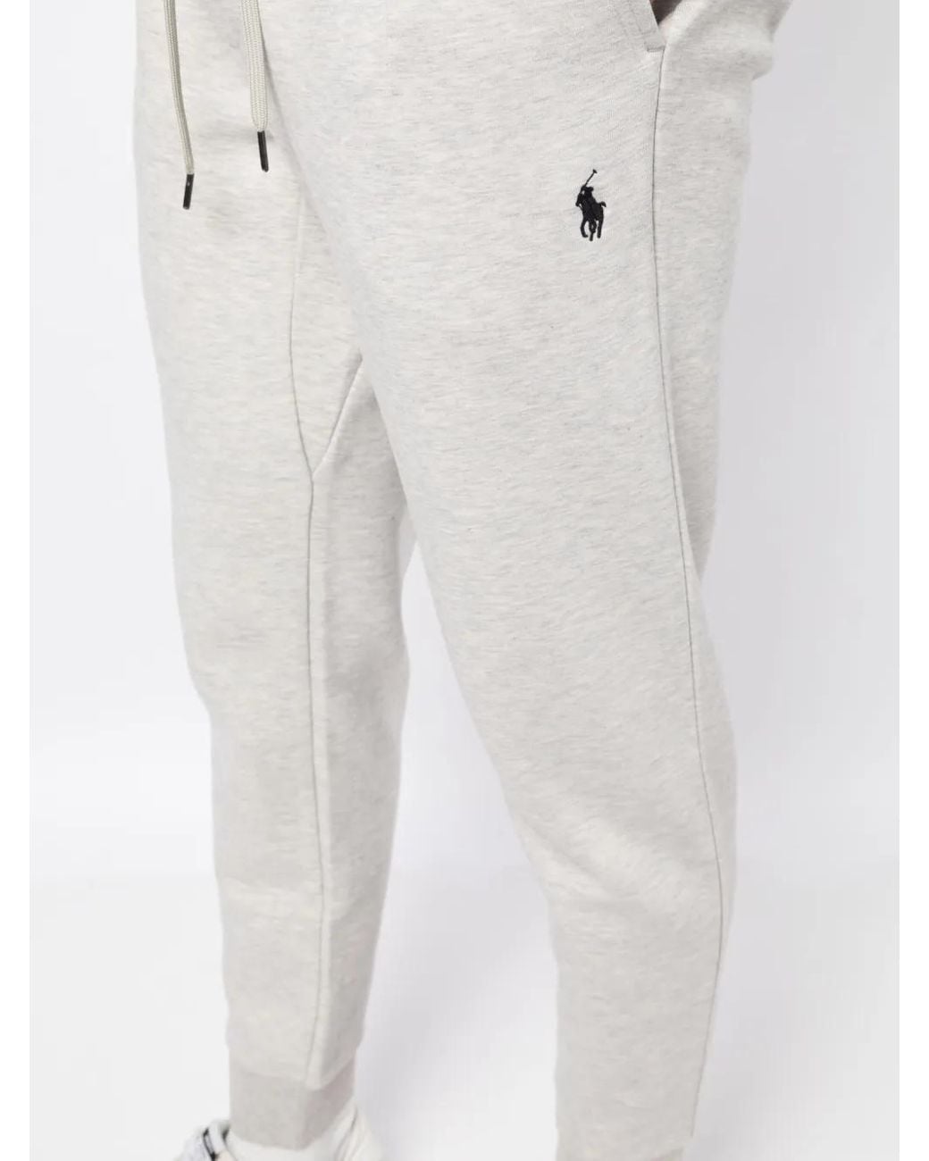 Polo Ralph Lauren White Polo Pony Track Pants for men
