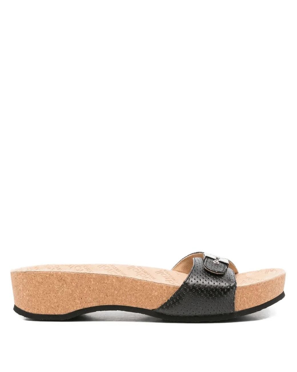 Balenciaga Natural X Scholl Sandal