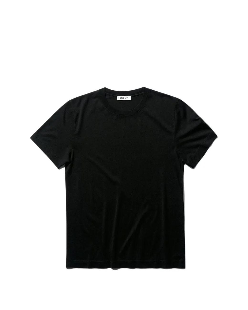 CDLP Black Midweight Crew-Neck T-Shirt for men