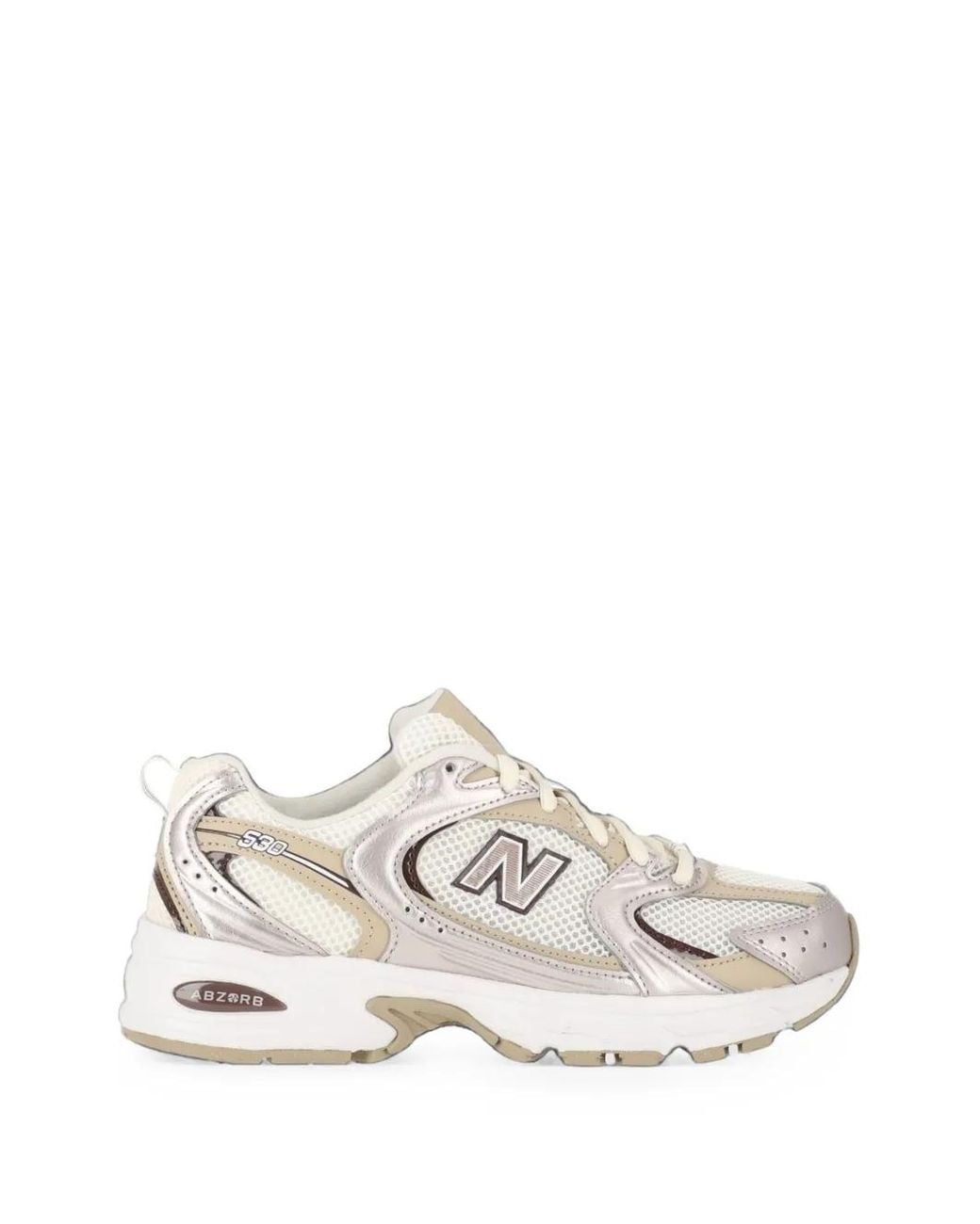 New Balance White 530 Sneakers