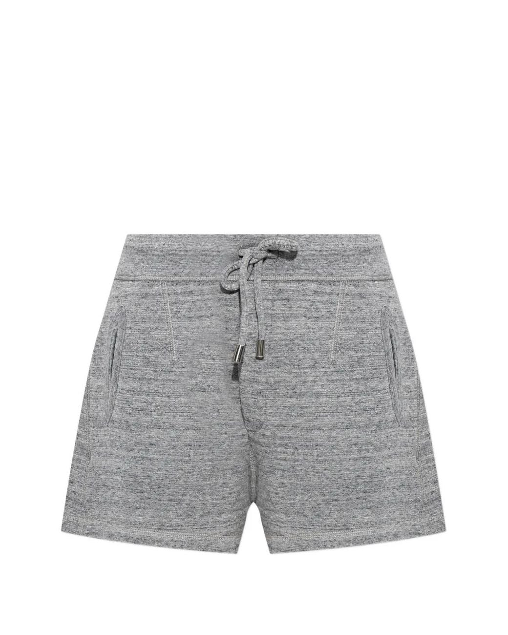 DSquared² Gray Short À Lien De Resserrage Et Effet Chiné