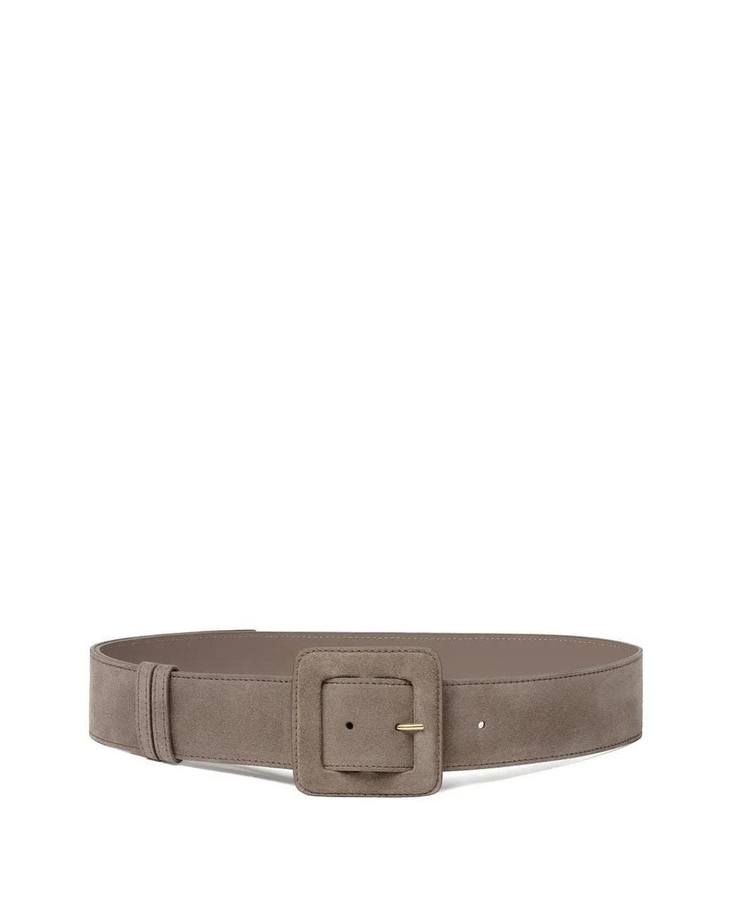 Fabiana Filippi Gray Buckle-Fastening Belt