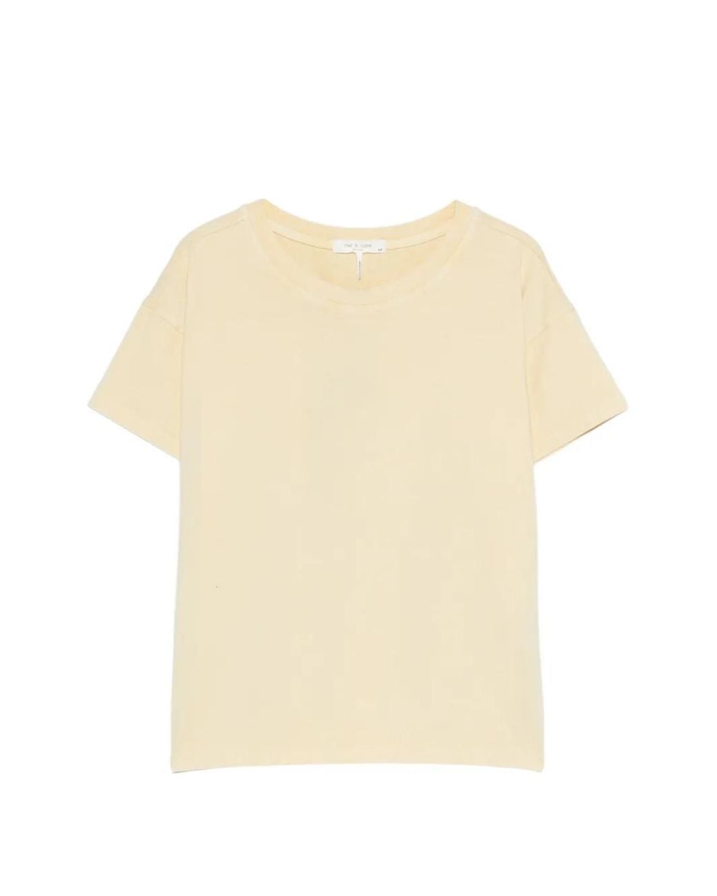 Rag & Bone Natural Crew-Neck T-Shirt