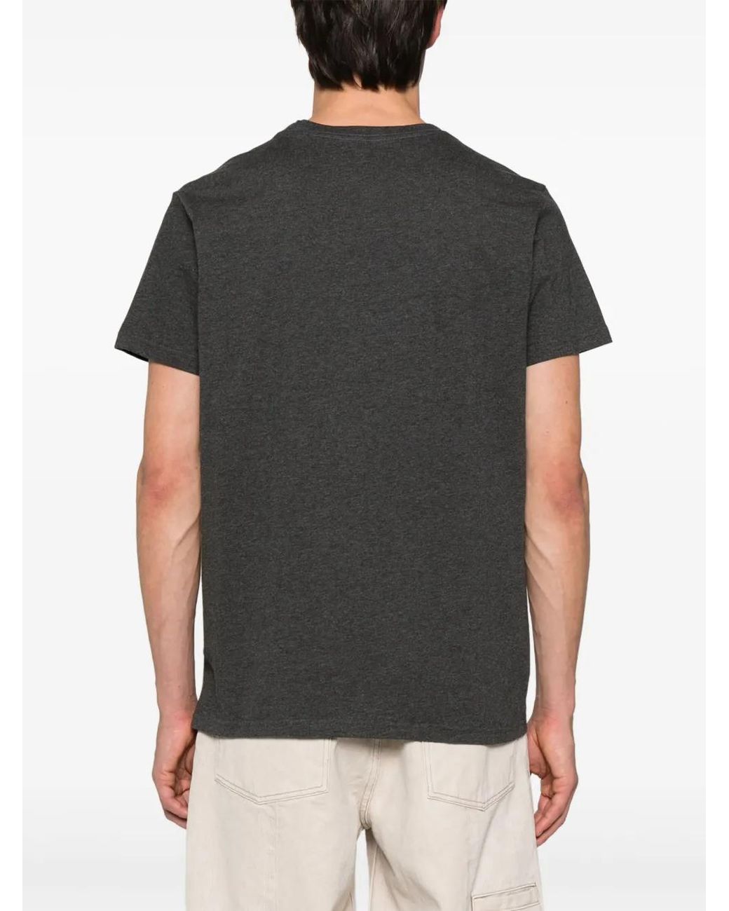 Isabel Marant T-Shirt Van Biologisch Katoen in het Black voor heren