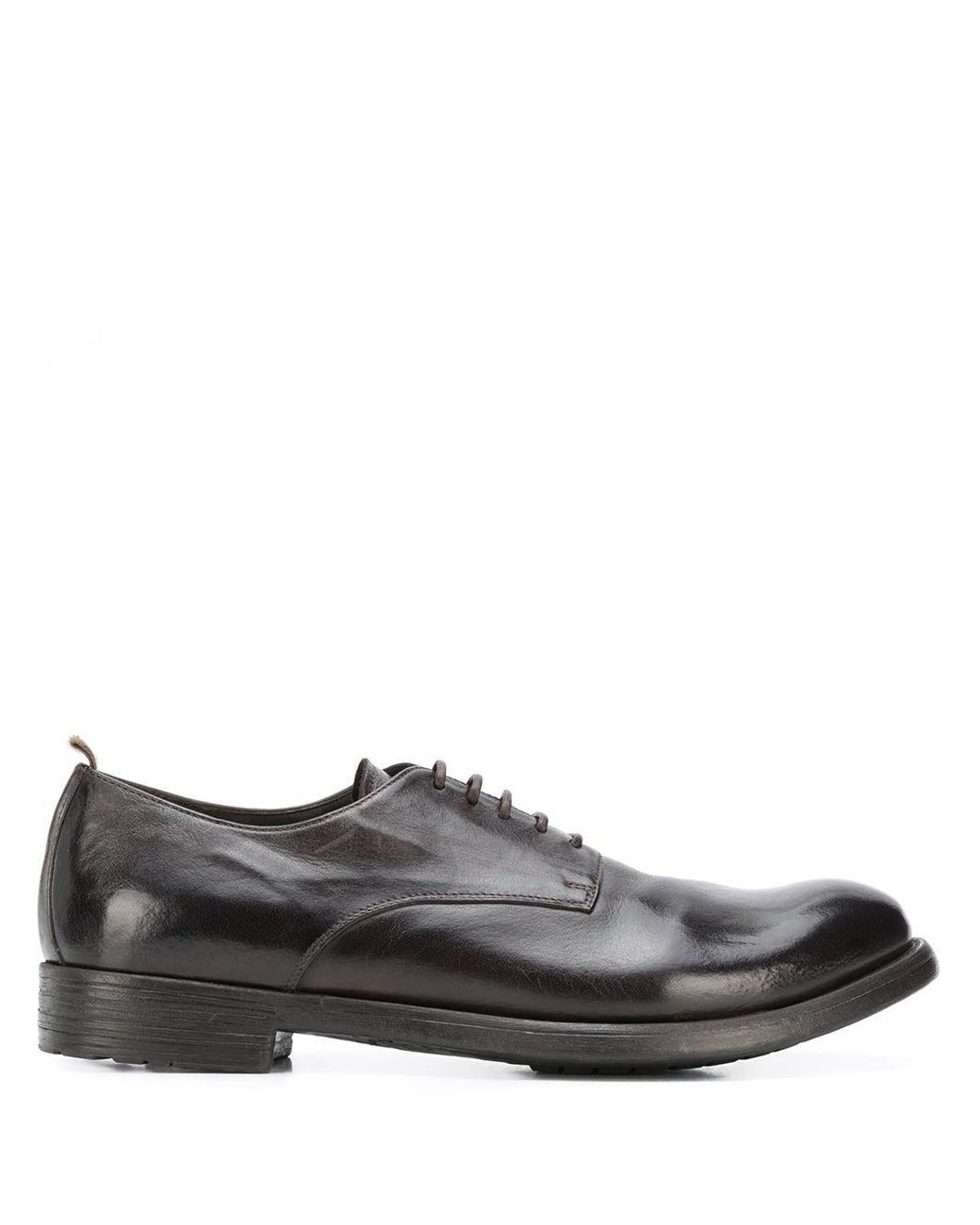 Officine Creative Leather Lace-up Derby Shoes in Brown for Men - Lyst