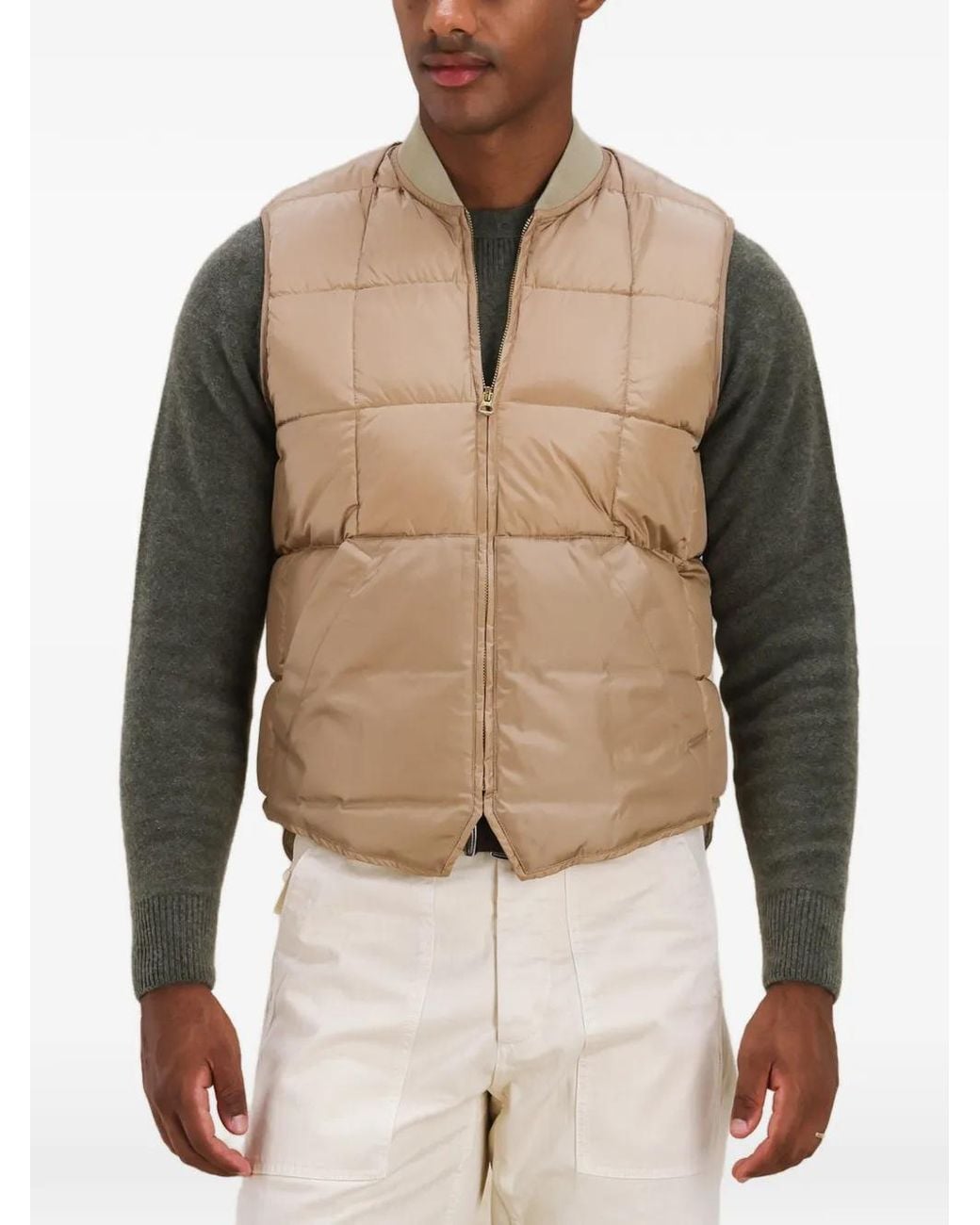 Fortela Natural Quilted Gilet for men