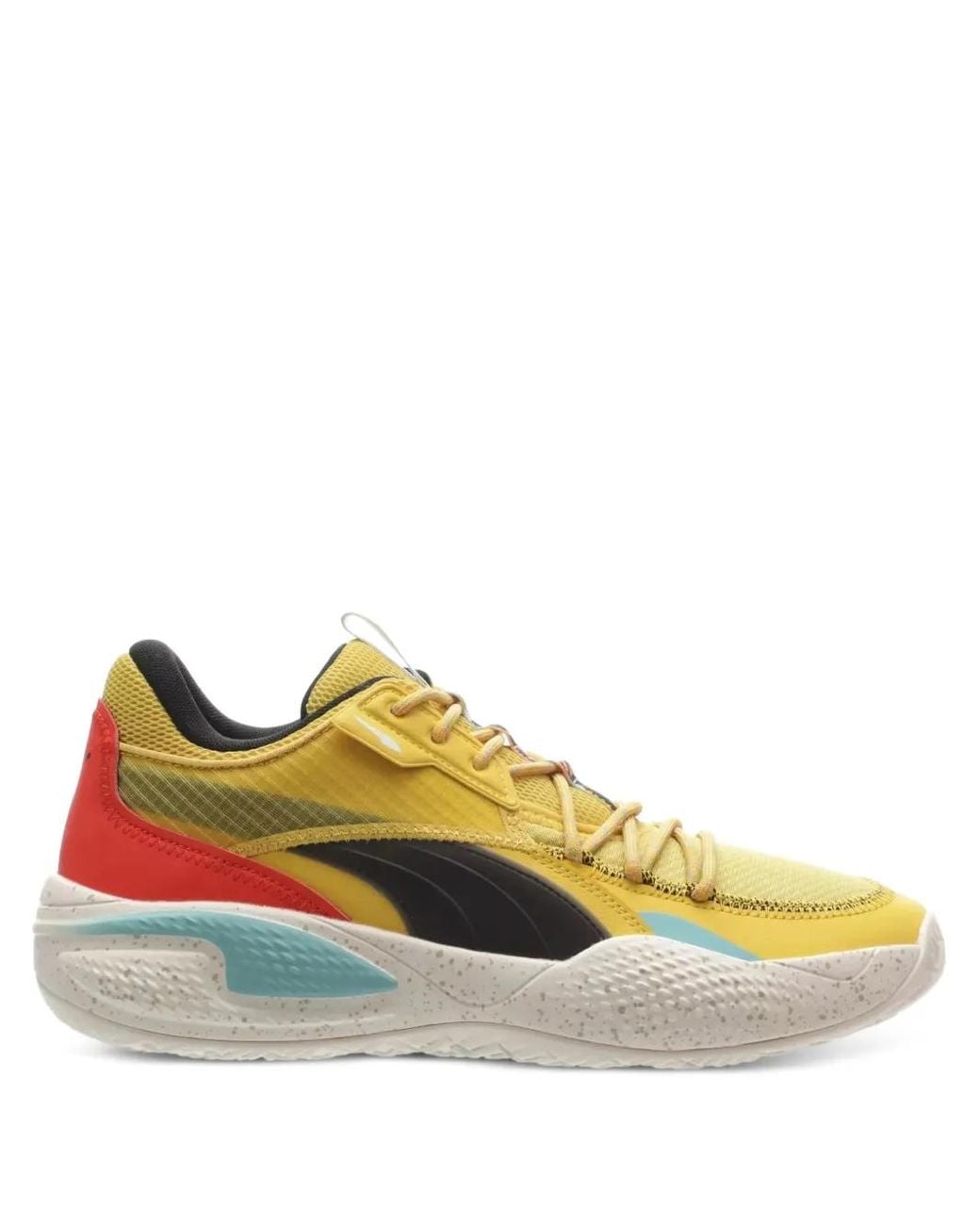 PUMA Court Rider Sneakers in Yellow for Men | Lyst
