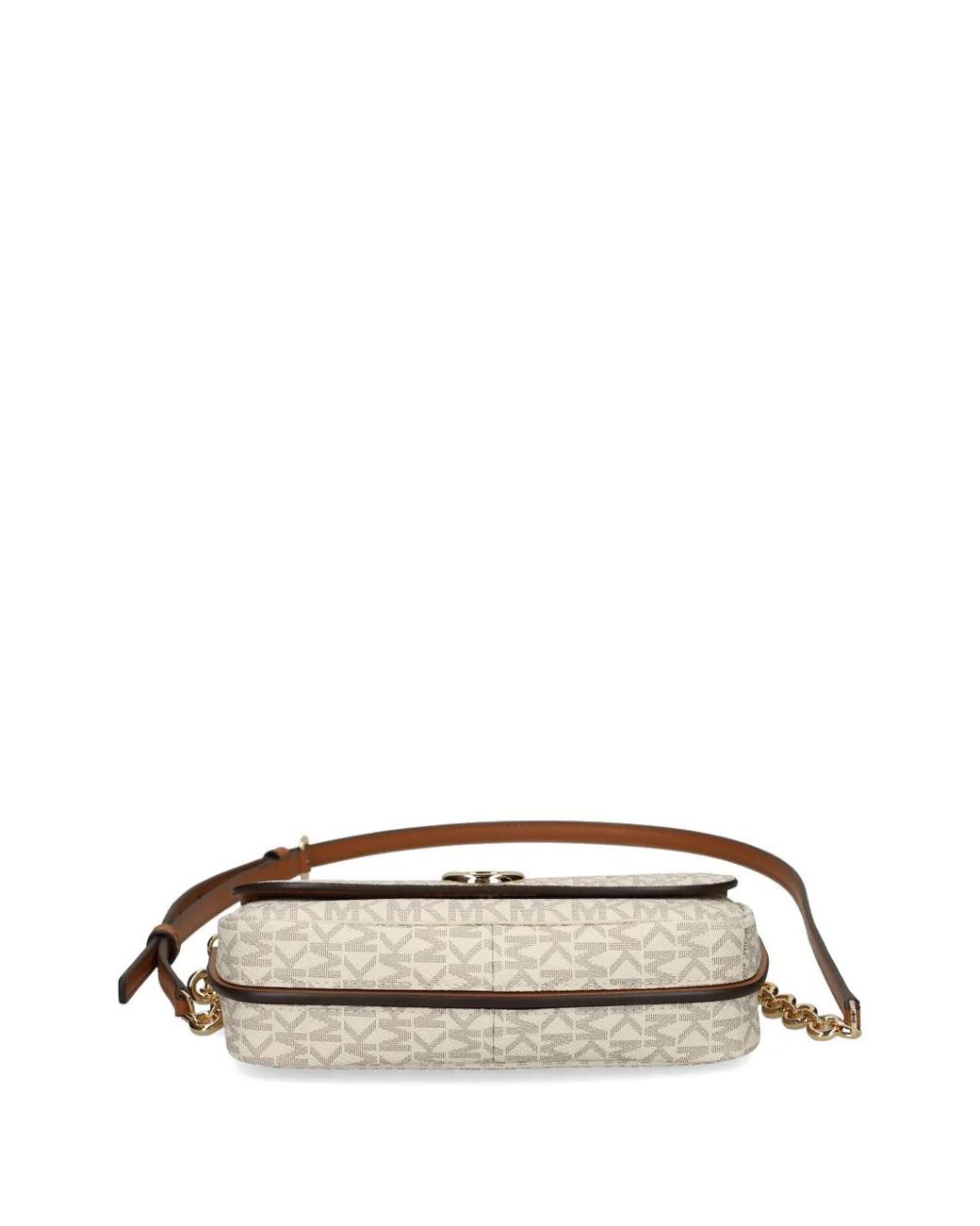 MICHAEL Michael Kors Natural Small Nolita Logo Cross Body Bag