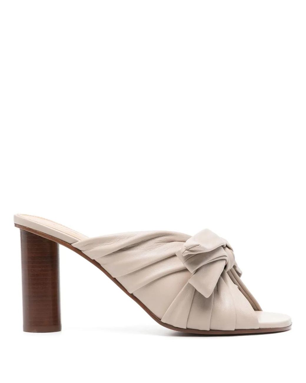J.W. Anderson Natural Bow Sandals
