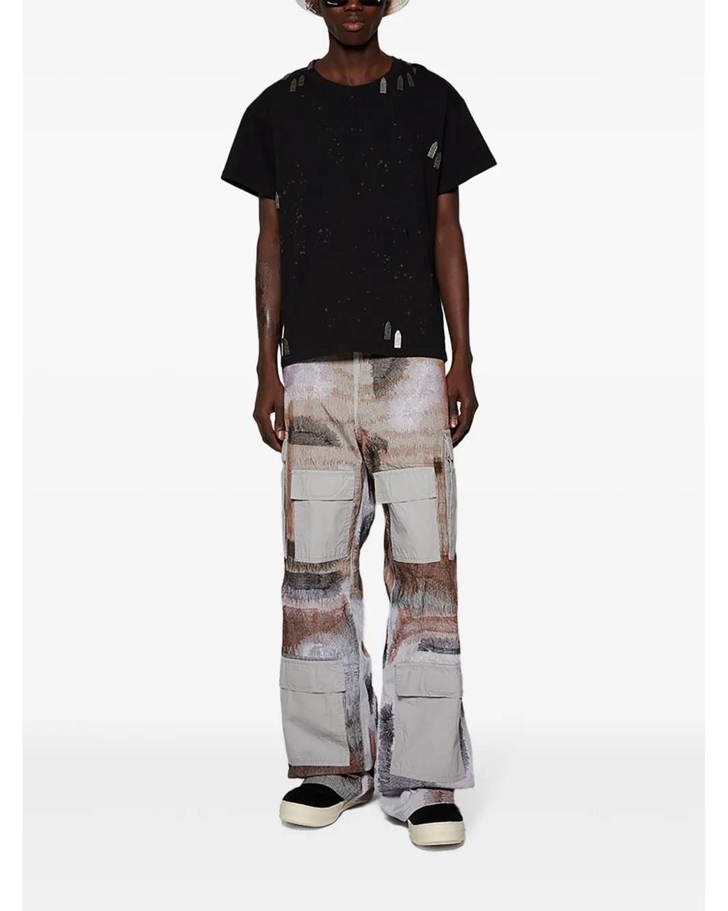 Who Decides War Gray Darning Trousers for men