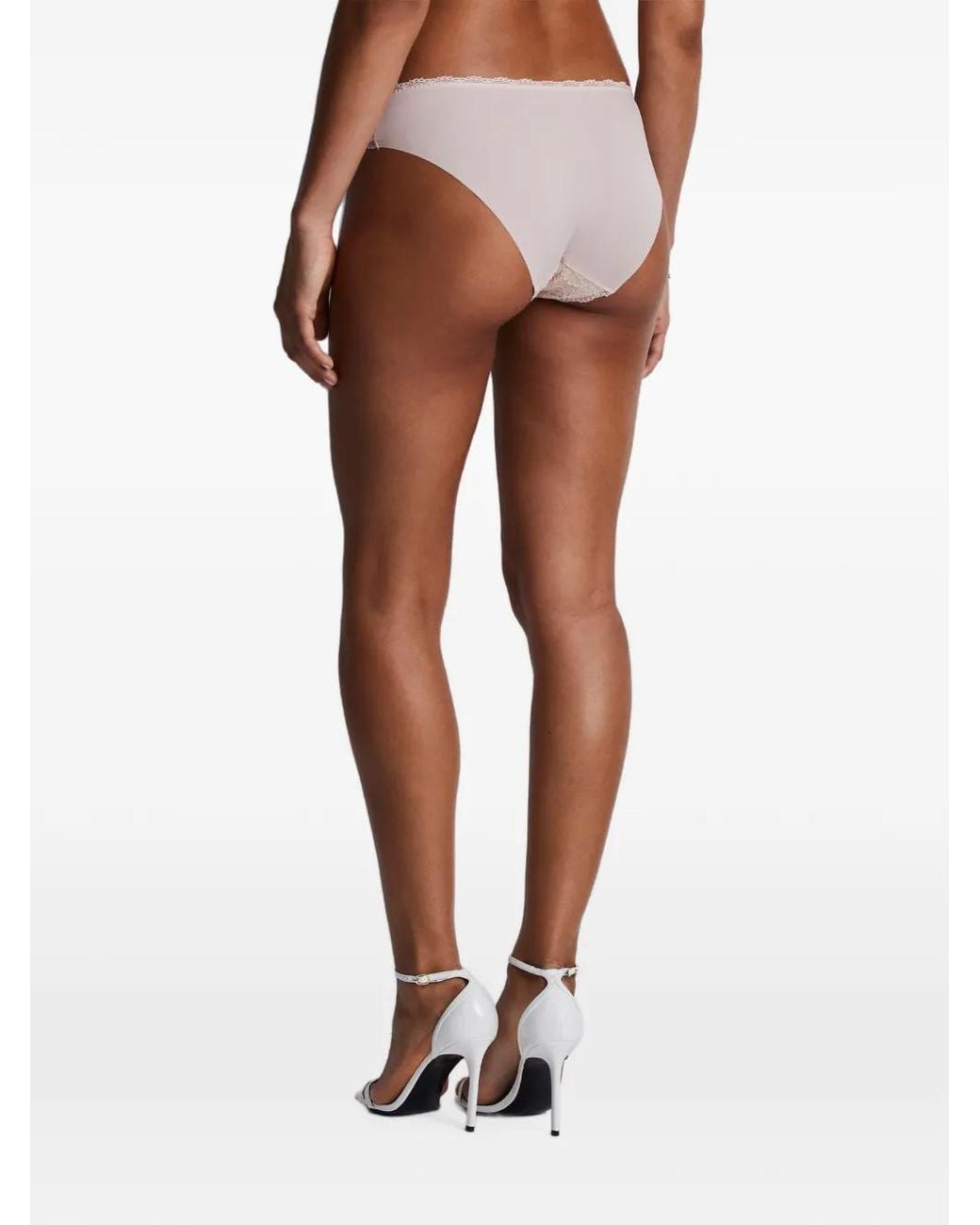 Aubade Pink Rosessence Lace Briefs