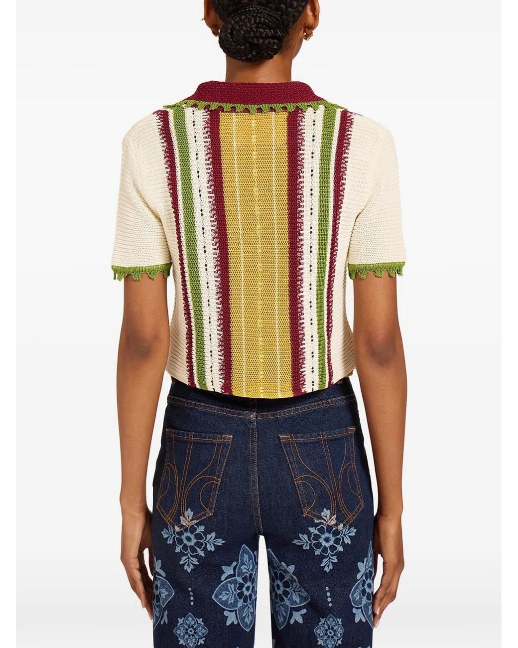 LaDoubleJ Natural Bowling Polo