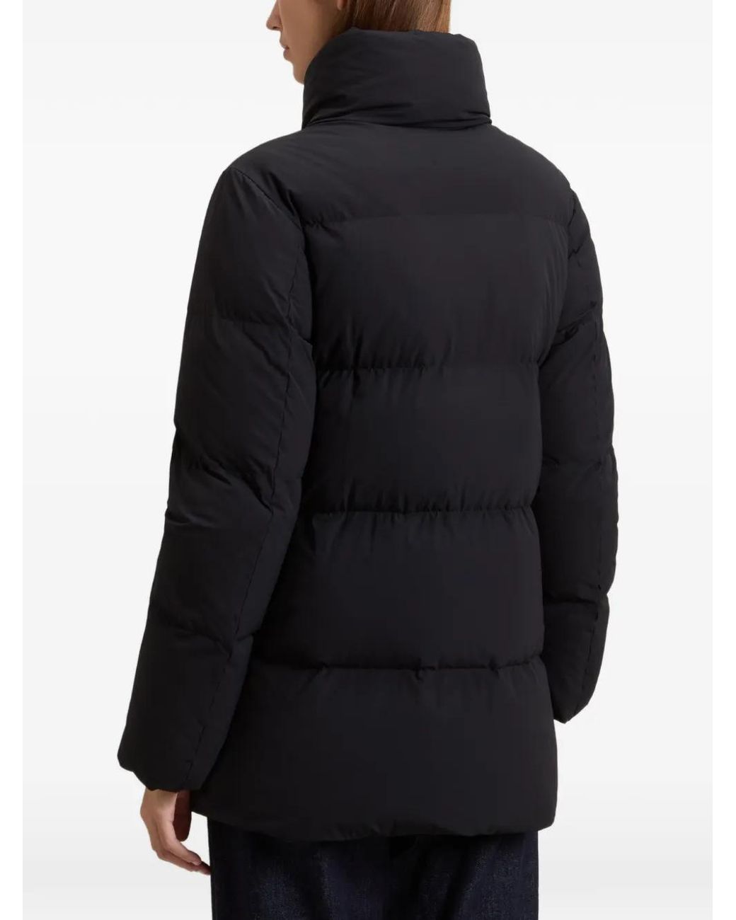 Woolrich Blue Madison Quilted Coat