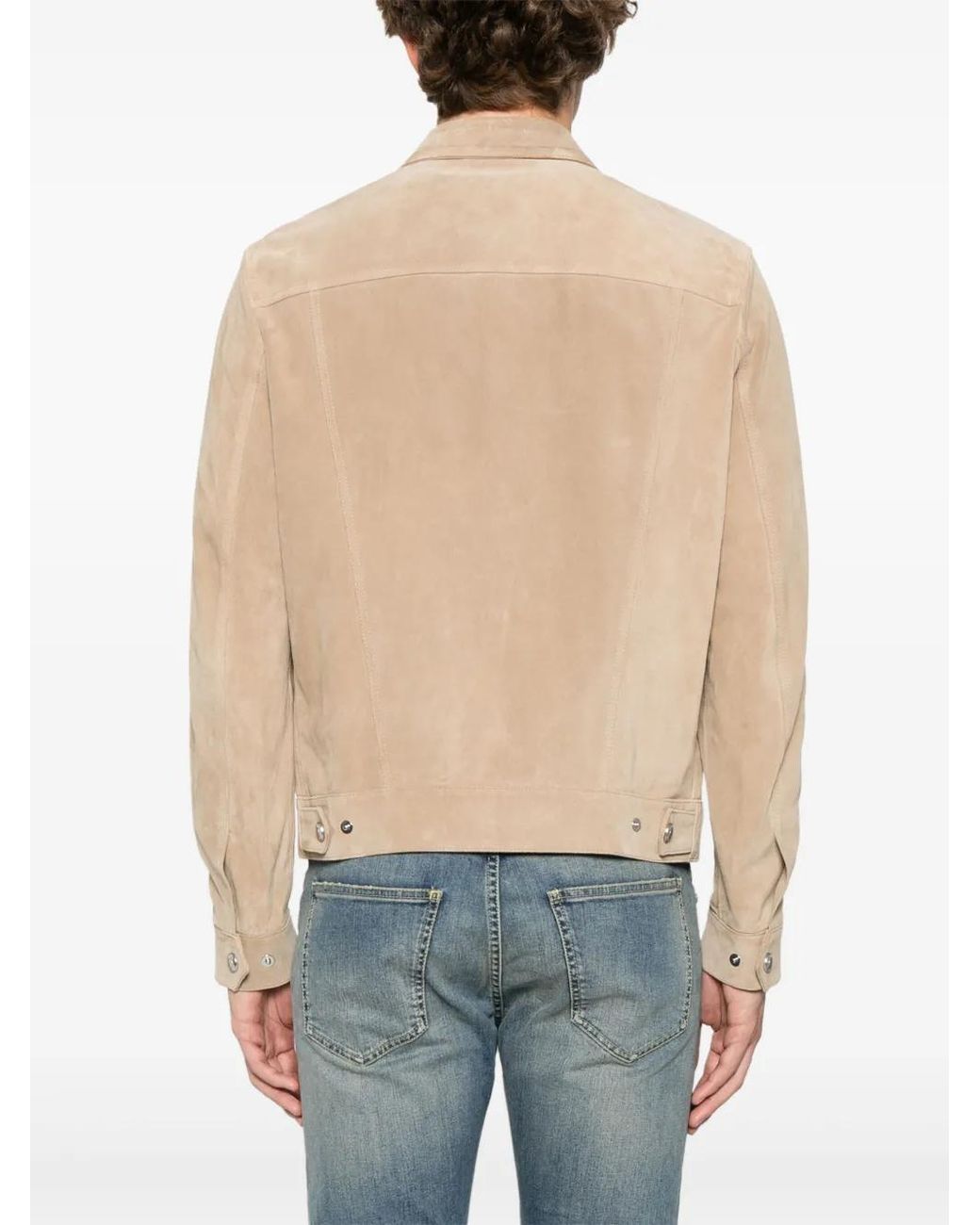 Chaqueta Con Botones Eleventy de hombre de color Natural