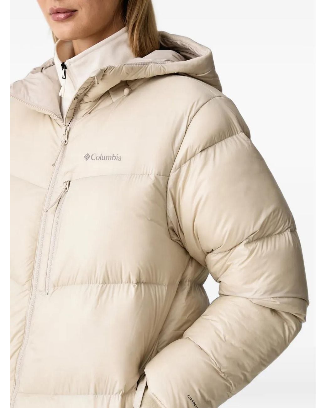 Columbia Natural Cloudview Hooded Down Jacket