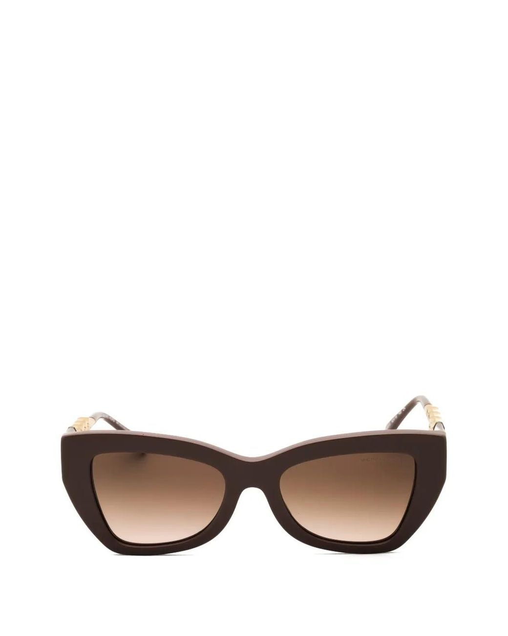 Michael Kors Brown Cat-Eye Frame Sunglasses