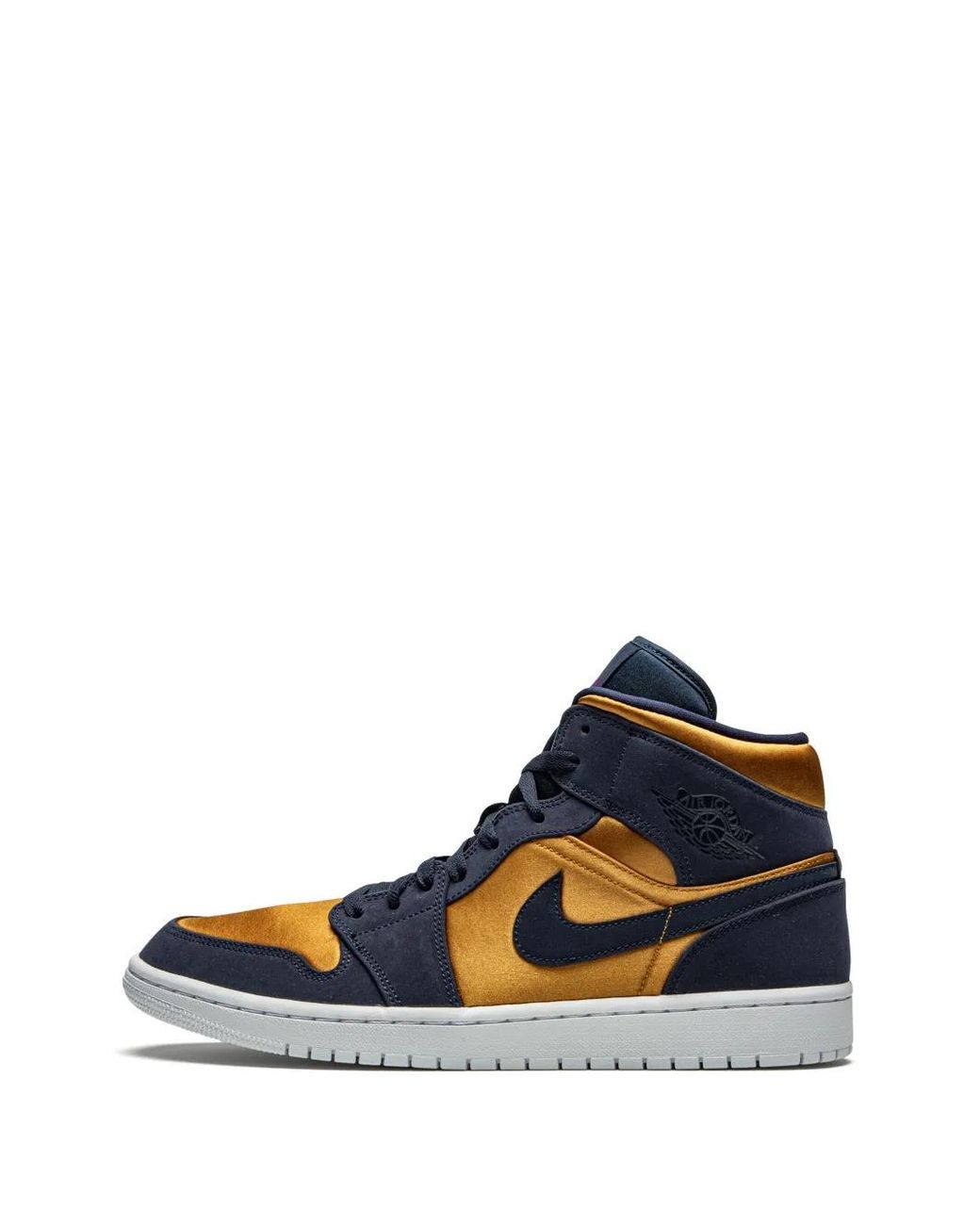 Nike Blue Air 1 Mid Se "Stain" Sneakers