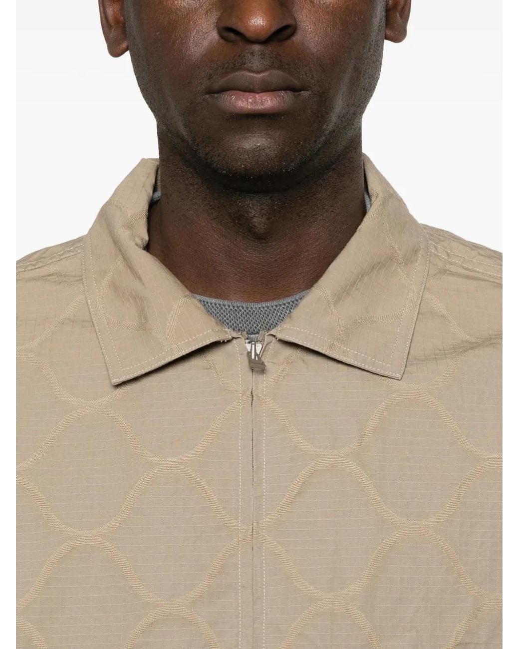 A Kind Of Guise Natural Alvaro Atelier Zip-Up Jacket for men