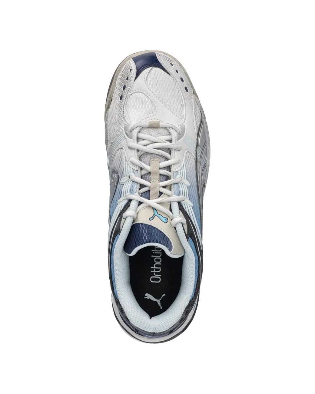 PUMA White Kessel Pro Sneakers