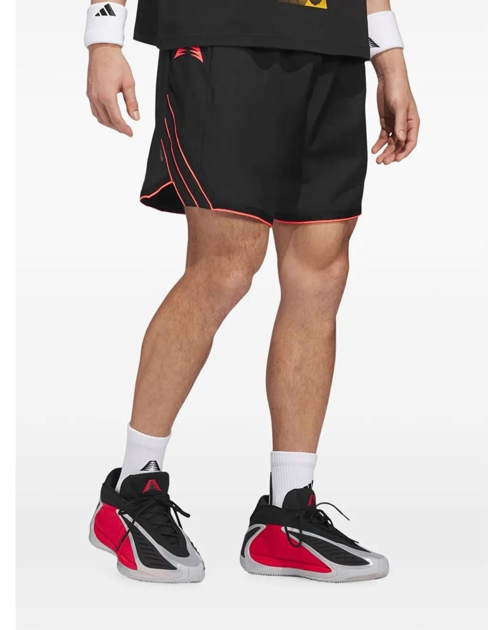 Adidas Black Crazy Lite Anthony Edwards Shorts for men