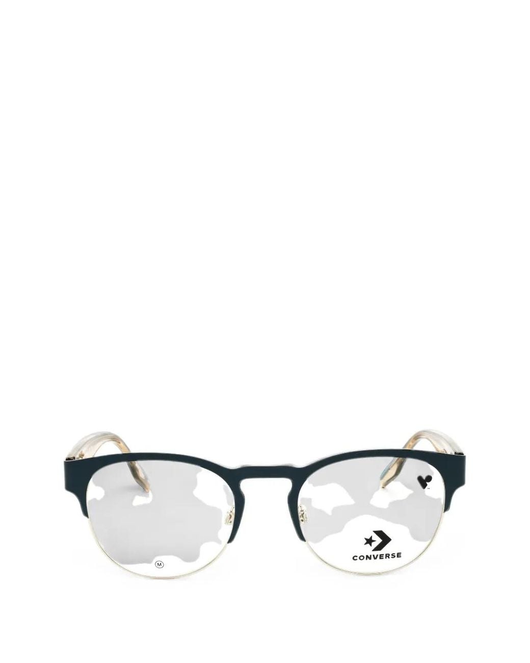 Converse Black Lunettes À Monture Ronde for men