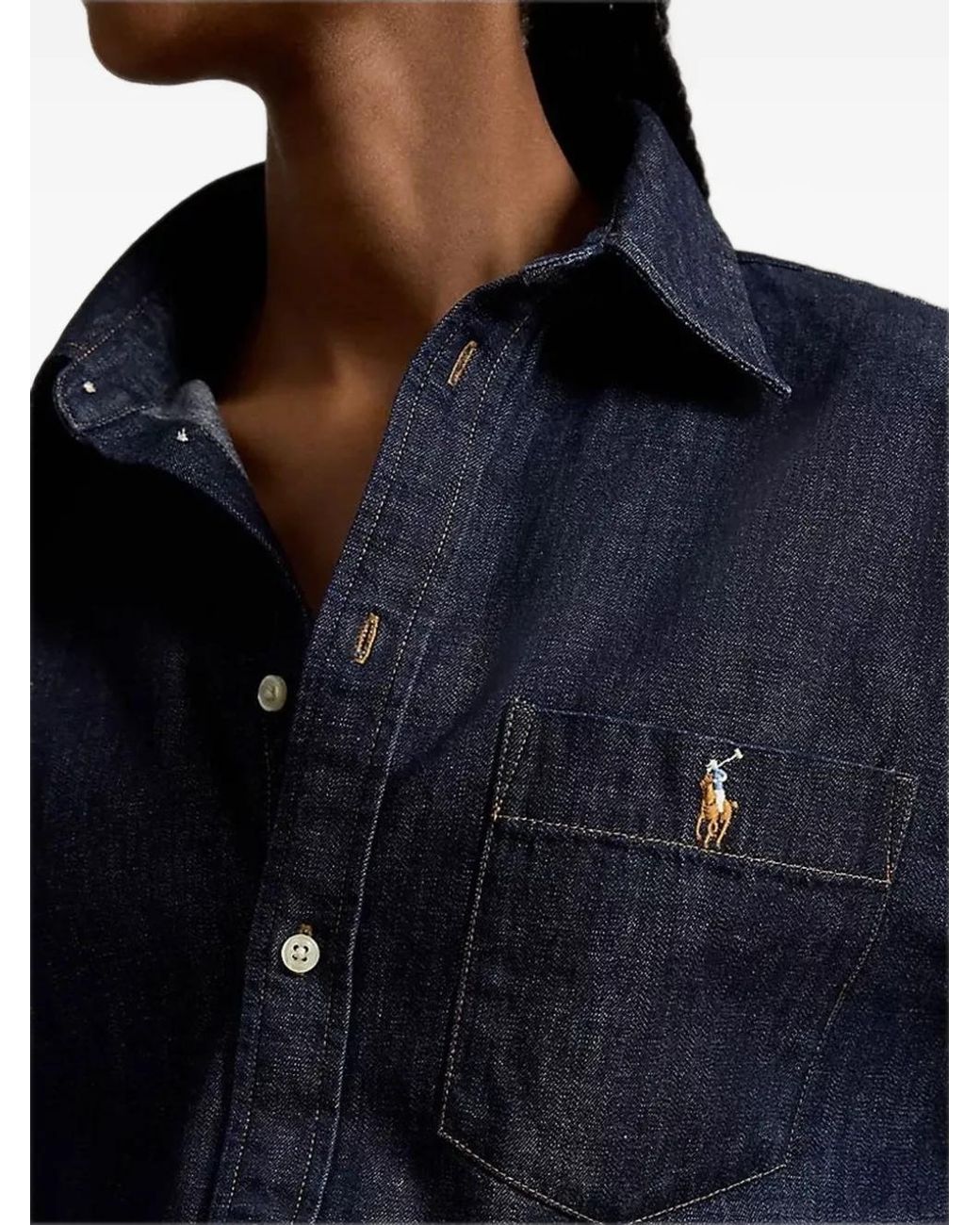 Polo Ralph Lauren Blue The Big Denim Shirt