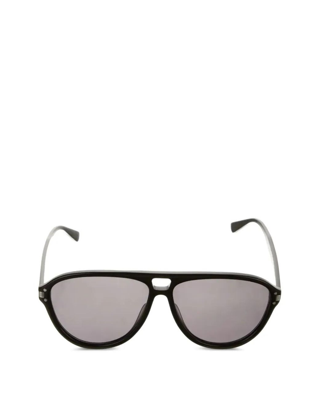 Amiri Black Logo Pilot-Frame Sunglasses for men