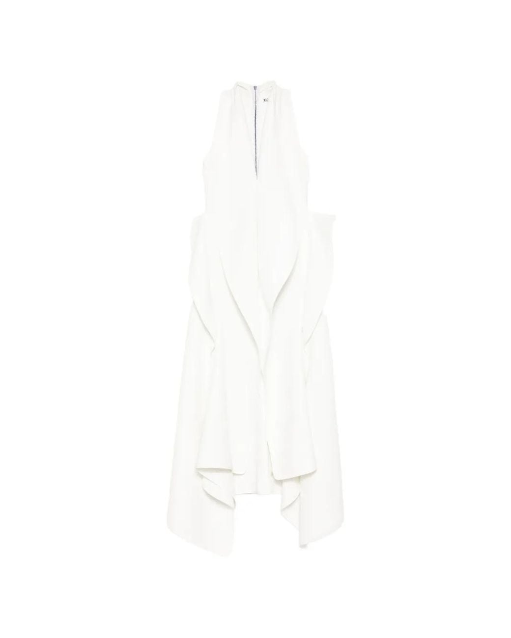 Maticevski White Varsity Dress