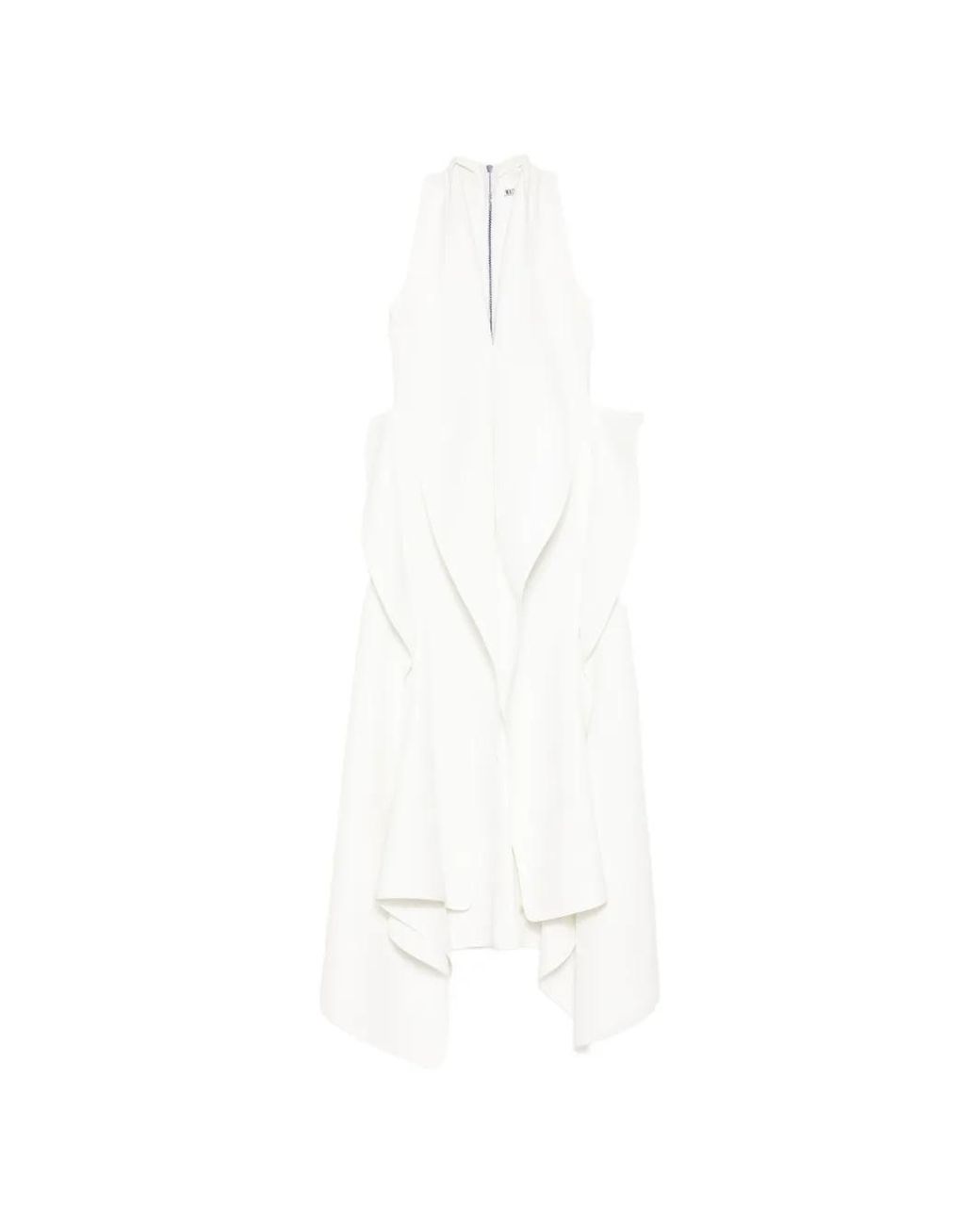 Vestido Varsity Maticevski de color White