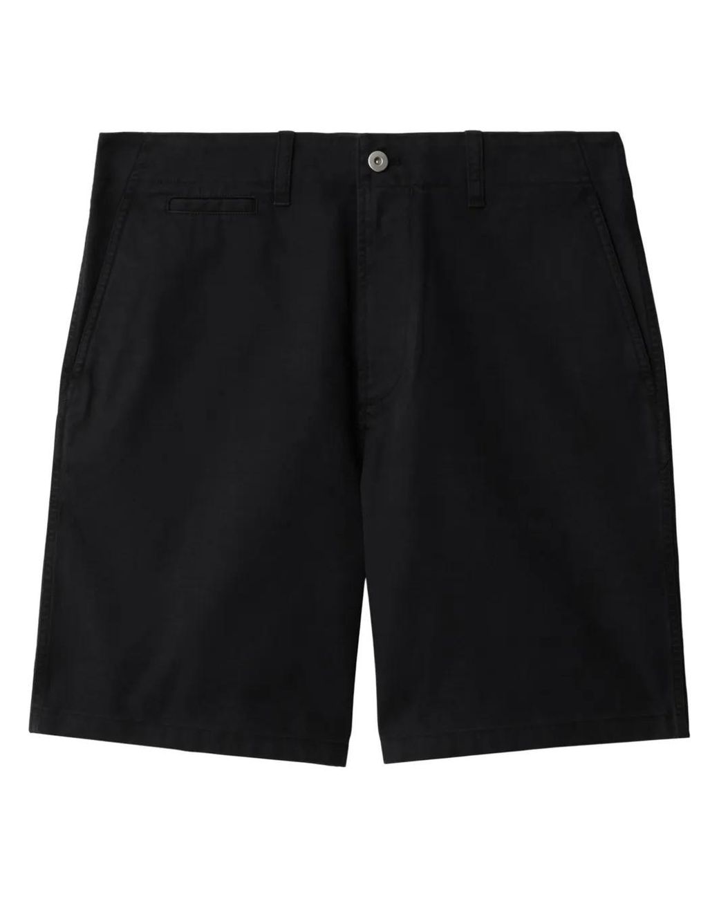 Burberry Black Cotton Bermuda Shorts for men