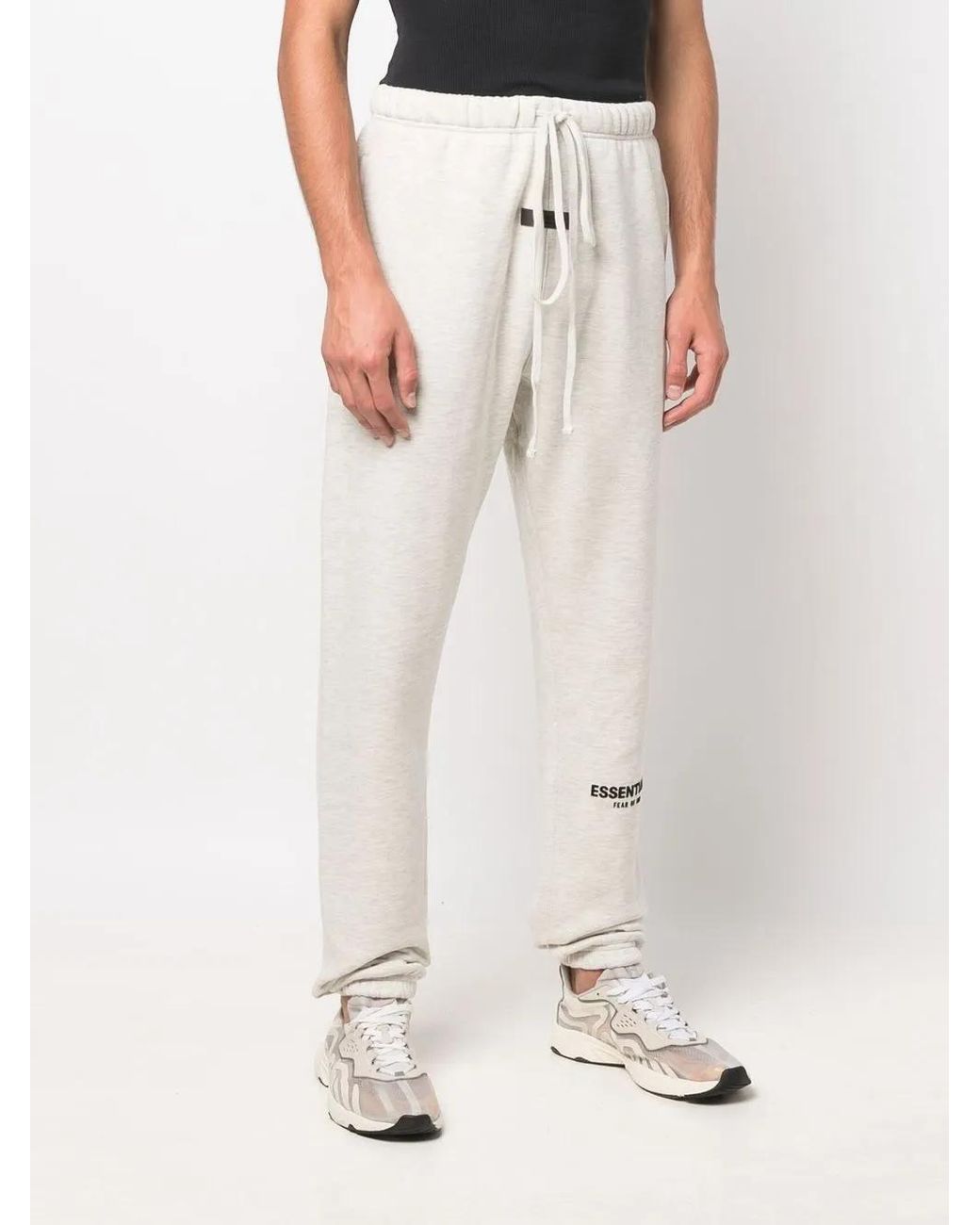 Fear Of God White Logo-Print Track Pants for men