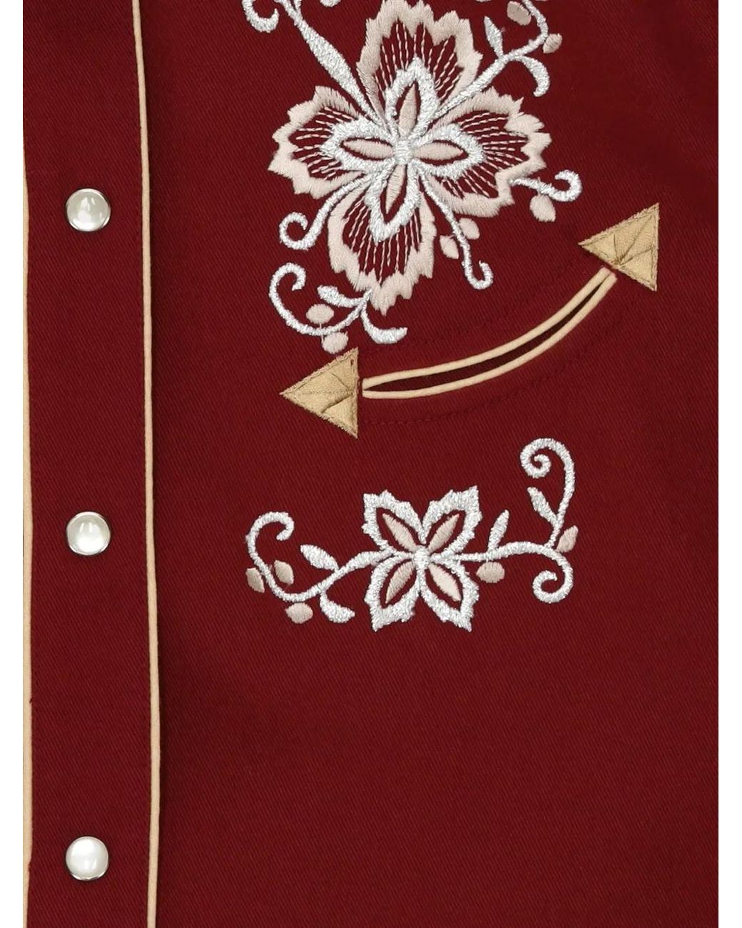 Fortela Red Chemise Taissa Brodée