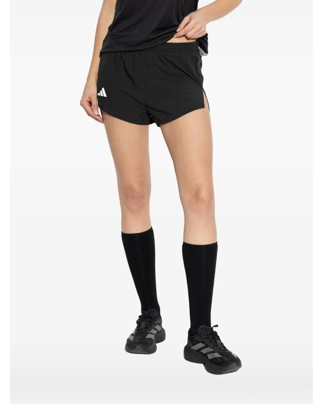 Adidas Black Adizero Essentials Running Shorts