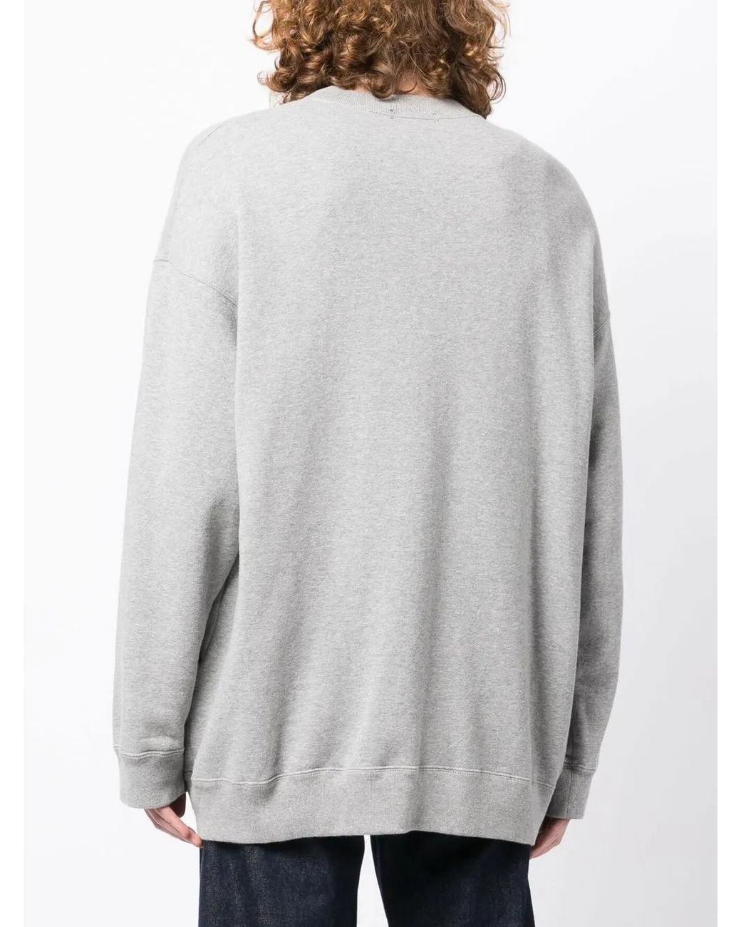 Undercover Gray Graphic-Print Sweatshirt for men