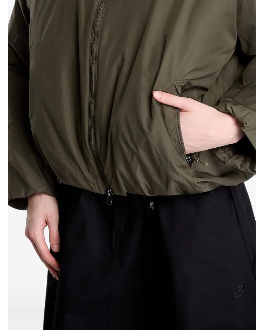 The North Face Brown Choqa Bomber Jacket