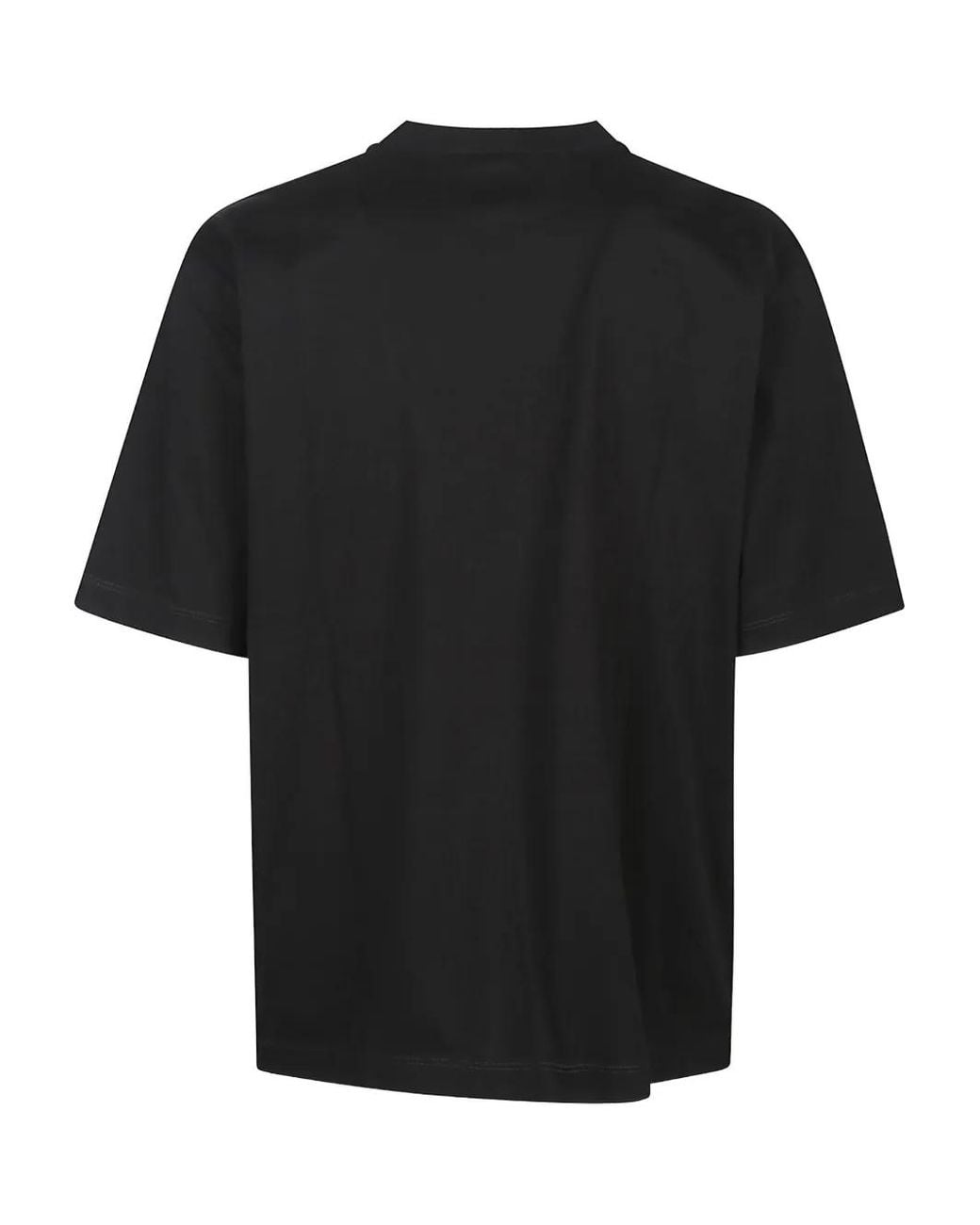 DSquared² Black Loose Fit Tee for men