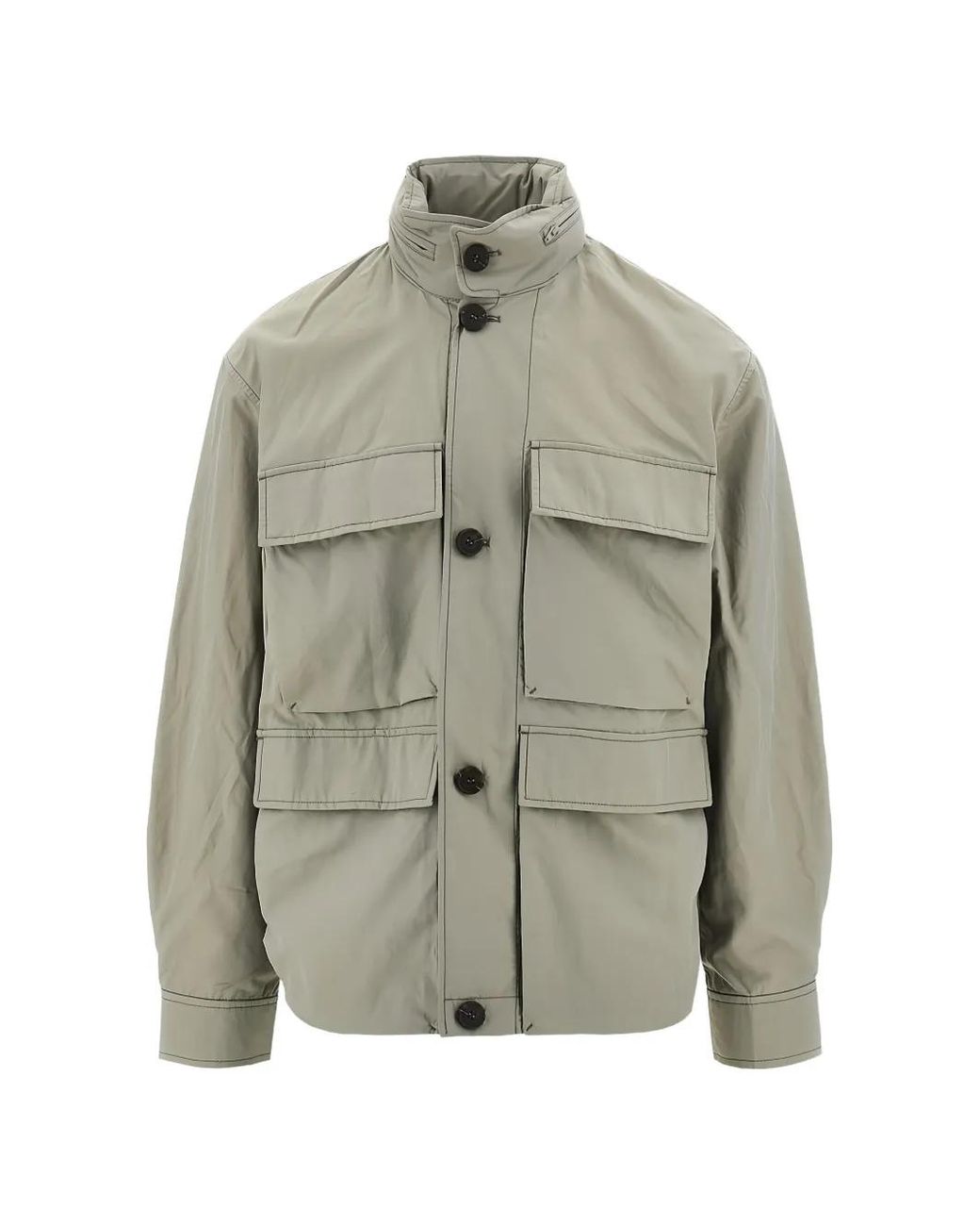 Emporio Armani Gray Blouson Jacket for men